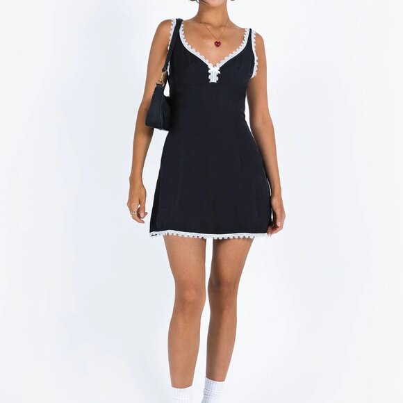 New With Tags - Fyfe Mini Dress Dusty Black - Picture 2 of 5